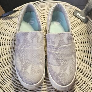 Dr. Scholl's Gray Slip-On Shoes